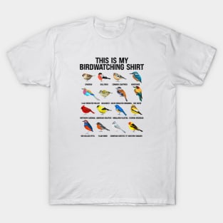 This is my Birdwatching Shirt For Bird Lover & Birdwatcher T-Shirt